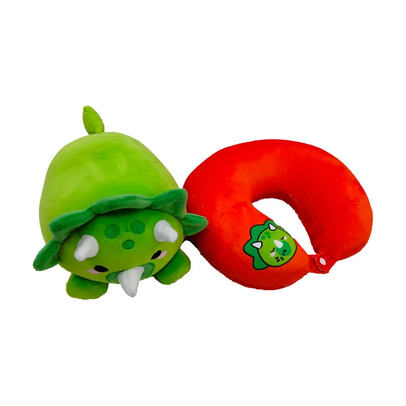 Cojín de Viaje con Peluche 2 en 1