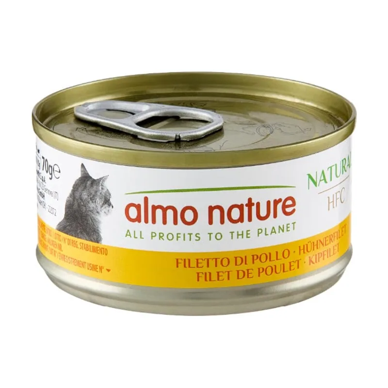 Almo Nature 70 g HFC Natural Pollo lata