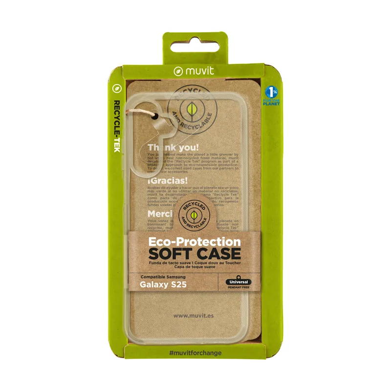 For change funda recycletek compatible con samsung galaxy s25