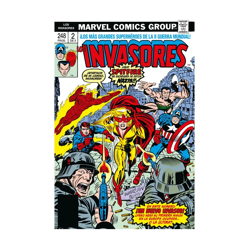 Marvel limited edition tpb los invasores 2 de 5