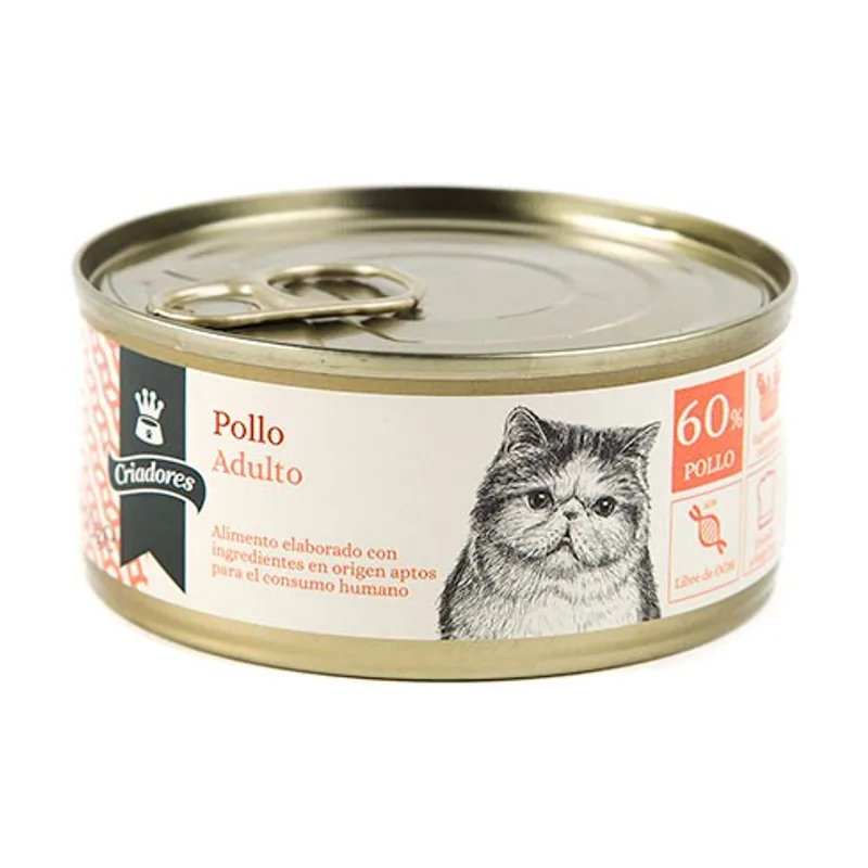 Criadores 170 g Adulto Pollo lata