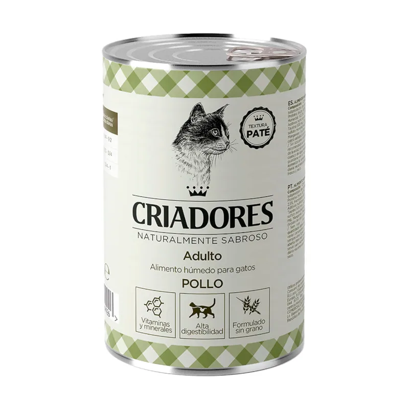 Criadores 400 g Adulto Pollo Lata