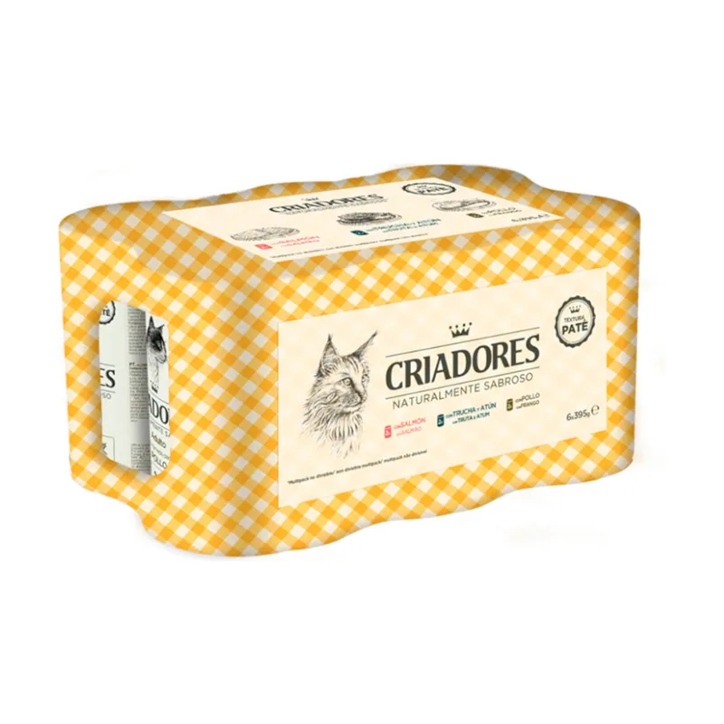 Criadores 6 latas x 400 g Multipack de Pollo y Pescado en lata