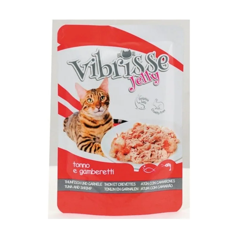Croci 70 g Vibrisse Jelly atún con camarones en gelatina