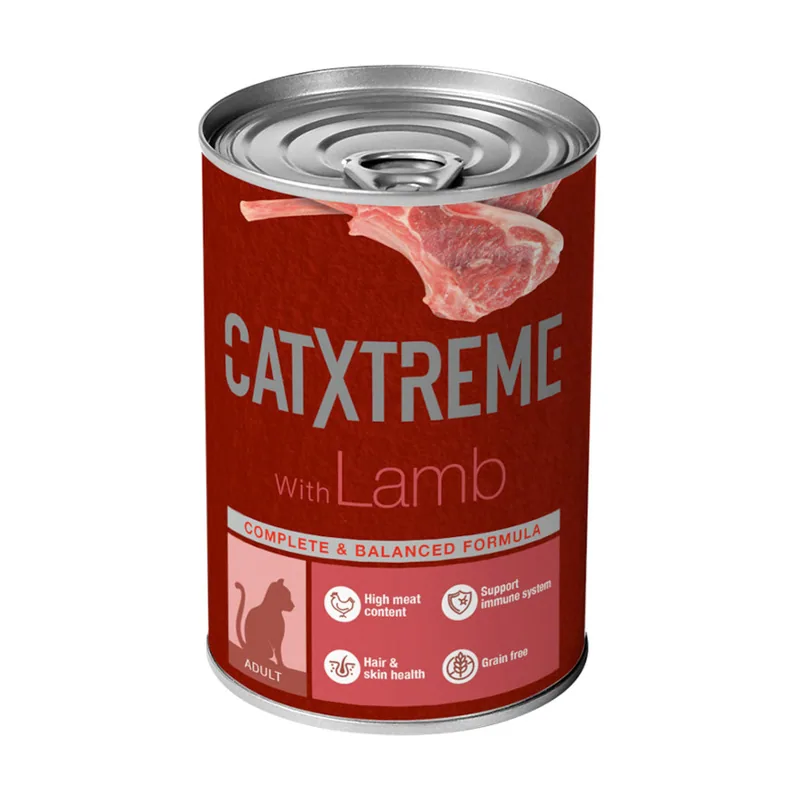 Catxtreme 400 g Cordero en paté lata