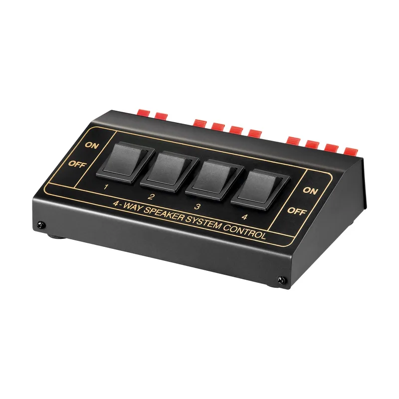 Wentronic AVS 12-4 4-way speaker switch box