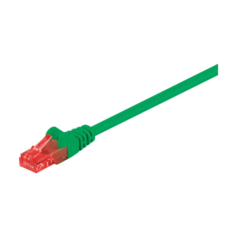 Allteq 68440 cable de red Verde 1 m Cat6 U/UTP UTP