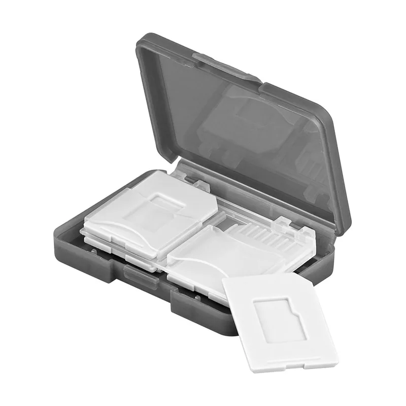 GooBay 95349 funda para tarjeta de memoria 4 tarjetas Plástico