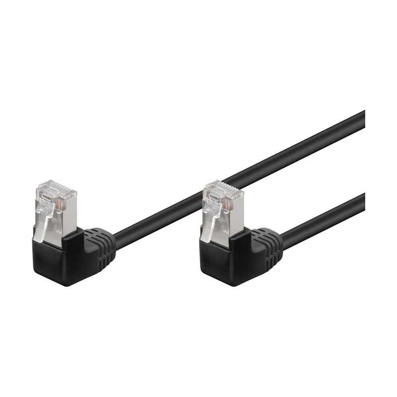 96076 cable de red Negro 0,25 m Cat5e F/UTP FTP