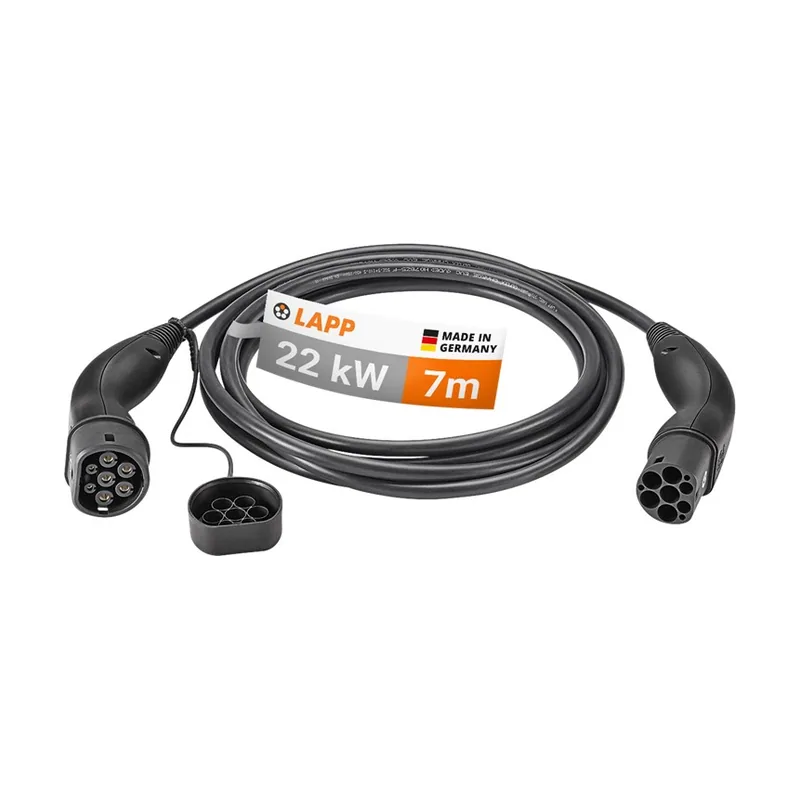 Lapp Mobility Lapp ÖLFLEX 5555934007 cable de carga para vehículo eléctrico Negro Type 2 3 7 m