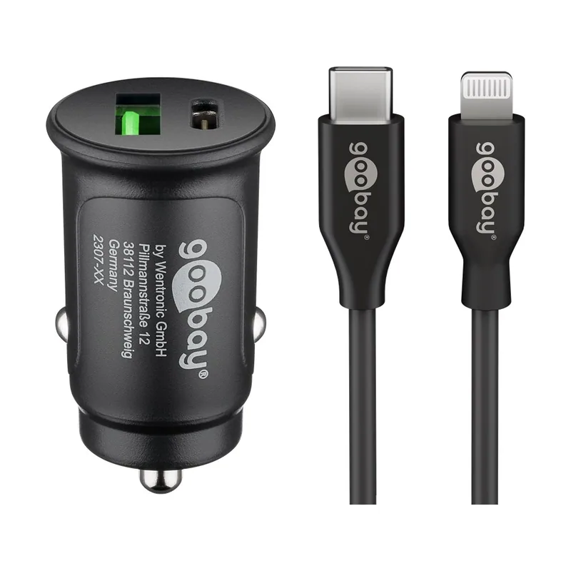 Compacto 27W Encendedor USB C Distribuidor