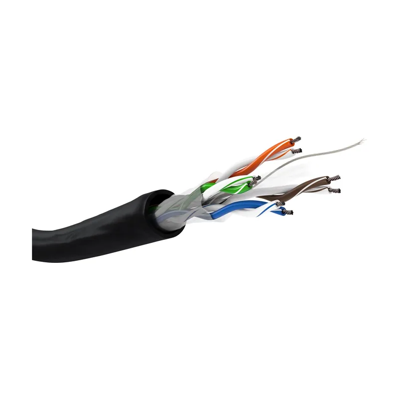 57199 cable de red Negro 100 m Cat6 U/UTP UTP