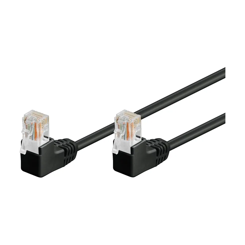 96085 cable de red Negro 0,5 m Cat5e U/UTP UTP