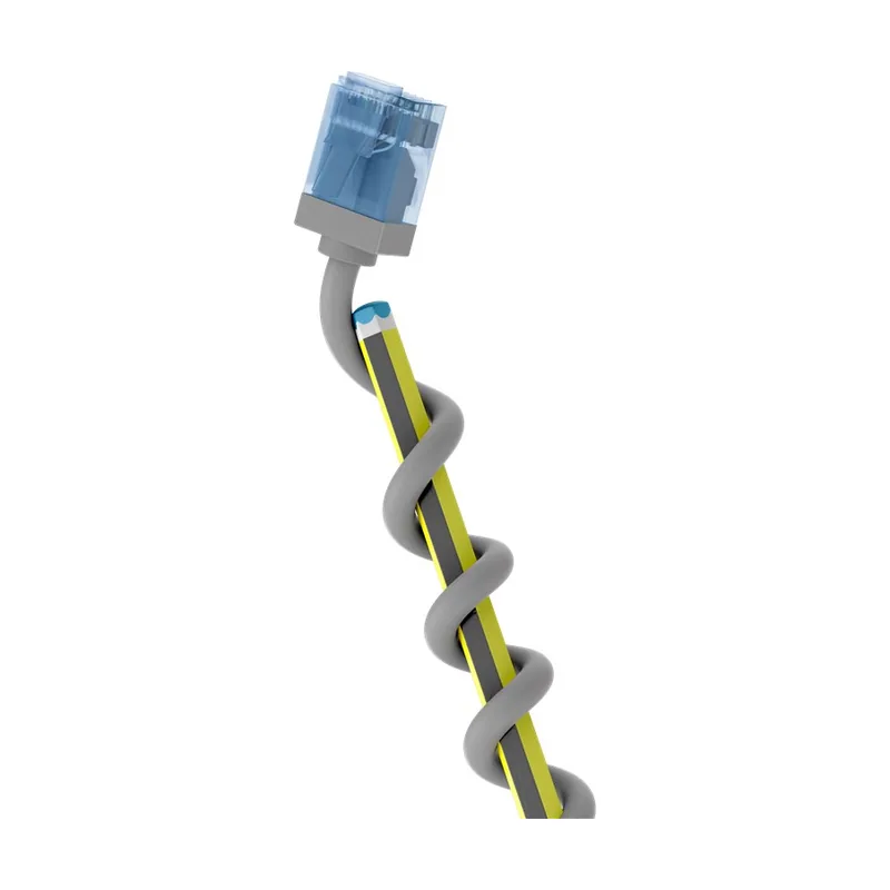 74227 cable de red Gris 10 m Cat6a U/UTP UTP