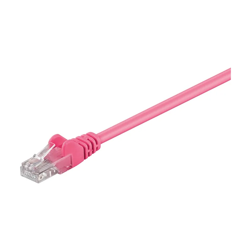 95238 cable de red Magenta 5 m Cat5e U/UTP UTP