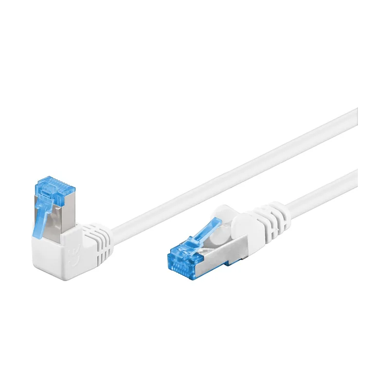 Wentronic 51566 cable de red Blanco 3 m Cat6a S/FTP S-STP