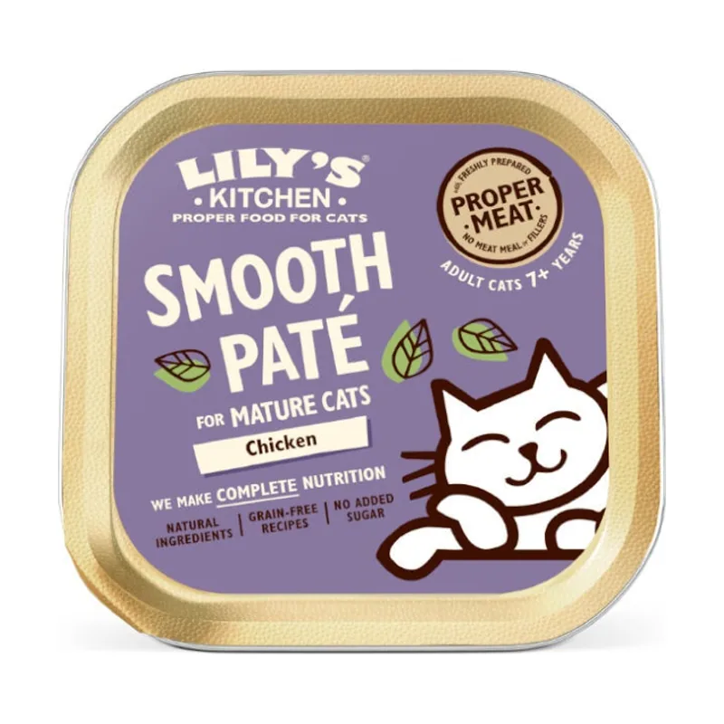 Lily's Kitchen 85 g Mature Smooth Pollo en paté