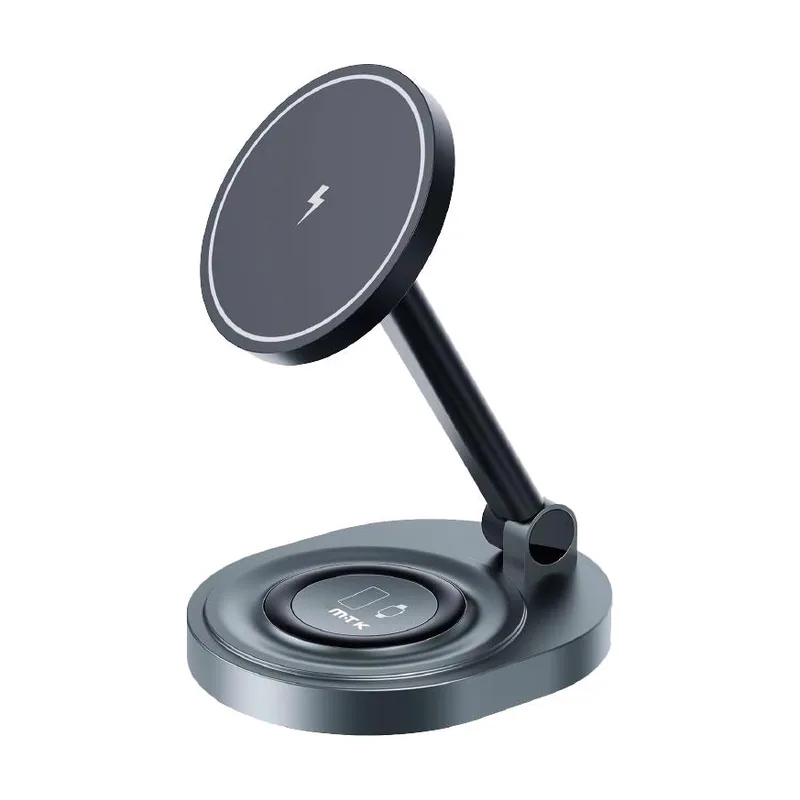 Cargador inalámbrico qi 3 en 1