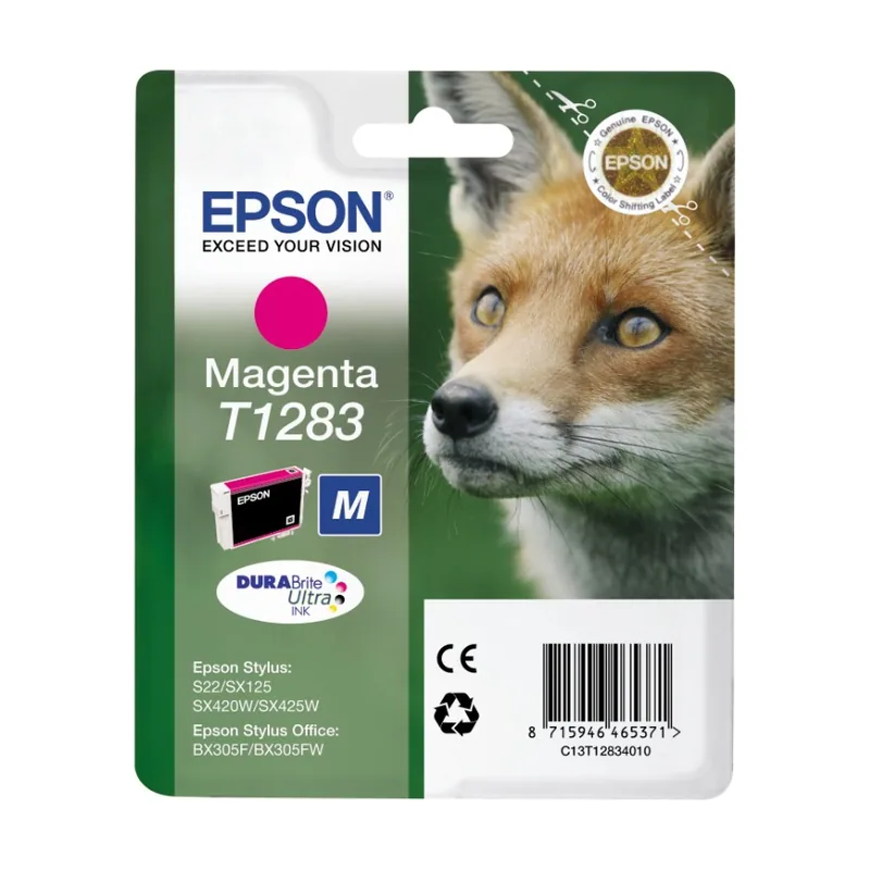 Fox Singlepack Magenta T1283 DURABrite Ultra Ink