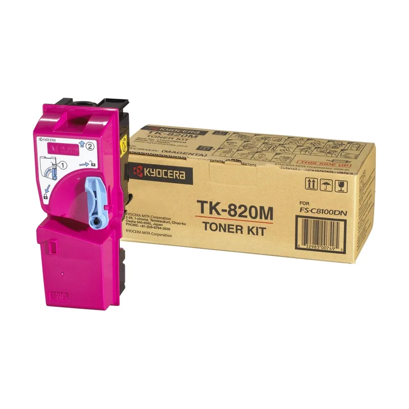 TK-820M cartucho de tóner Magenta