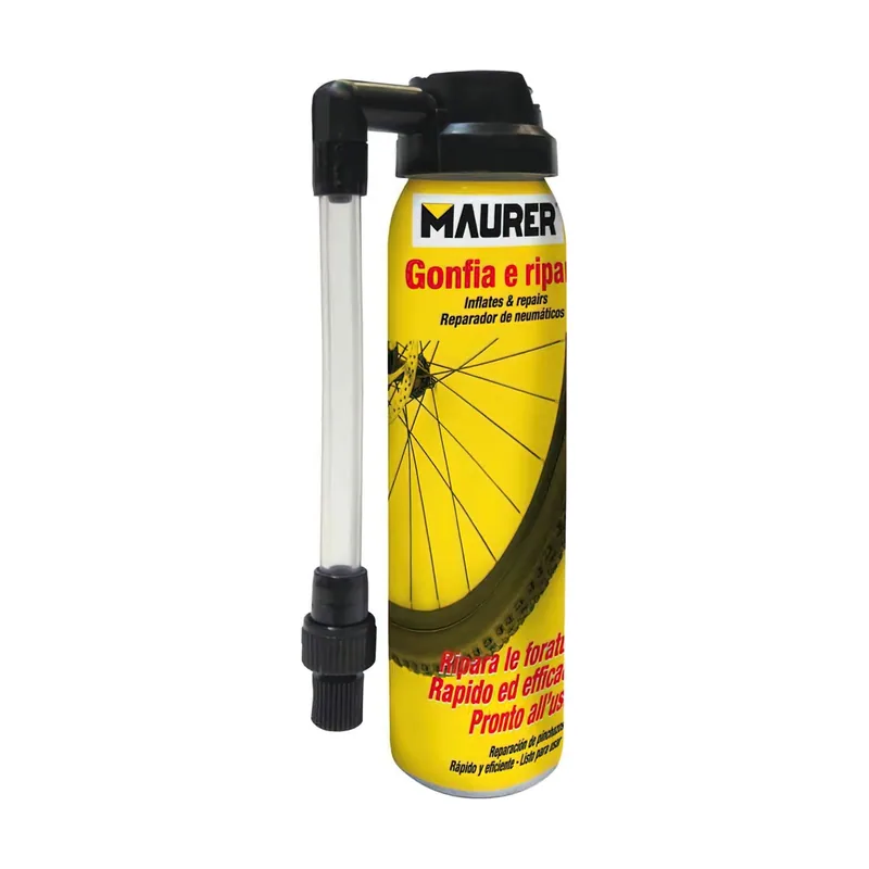 Spray Reparador Inflador Rueda Bicicleta 100 ml.