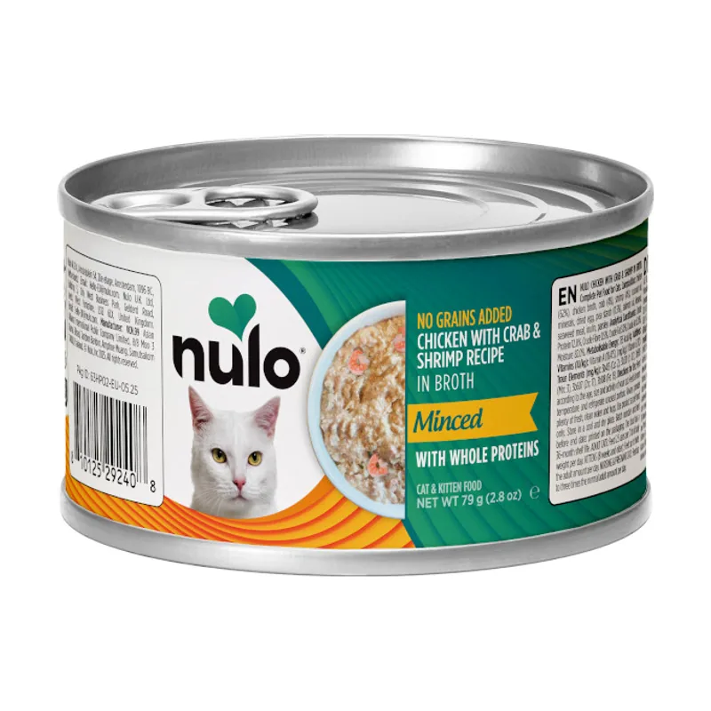 Nulo 79 g Minced Pollo con Cangrejo y Gamba Lata