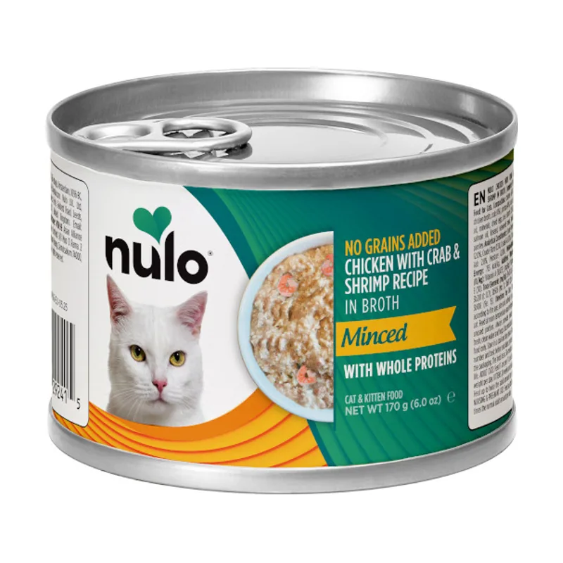 Nulo 170 g Minced Pollo con Cangrejo y Gamba Lata