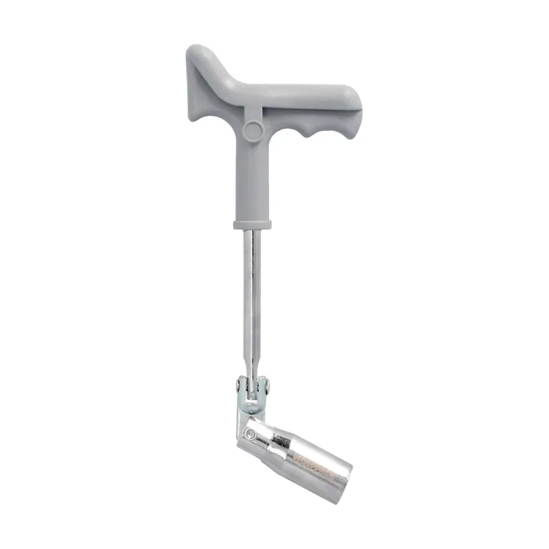 Llave Bujias Articulada 21 mm. Con Mango T