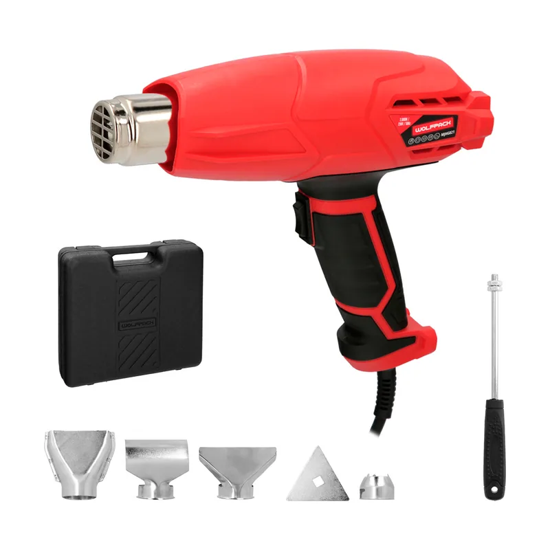 Pistola Aire Caliente 2000 Watt. 2 Potencias Con Accesorios. Decapador