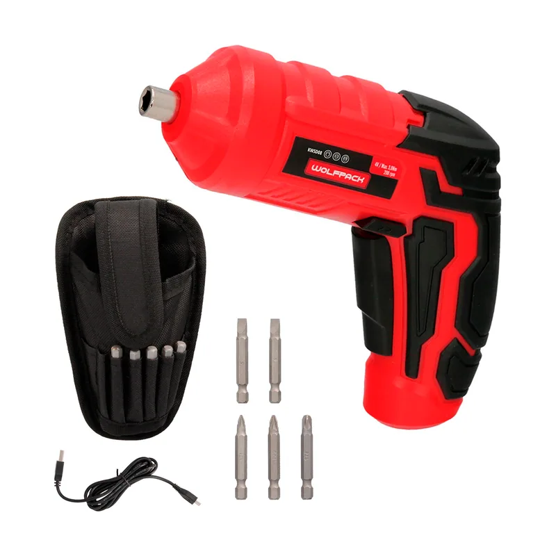 Wolfpack Linea Profesional Atornillador 4V con LED