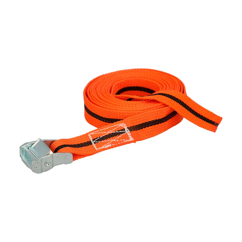 Cinta De Amarre con Trinquete 5 Metros x 38 mm. Trinquete Metalico Automatico