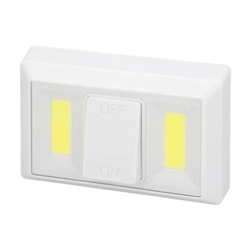 Linterna/luces led para pared/armario a pilas 4 aaa 250 lumenes fijación mediante pegatina