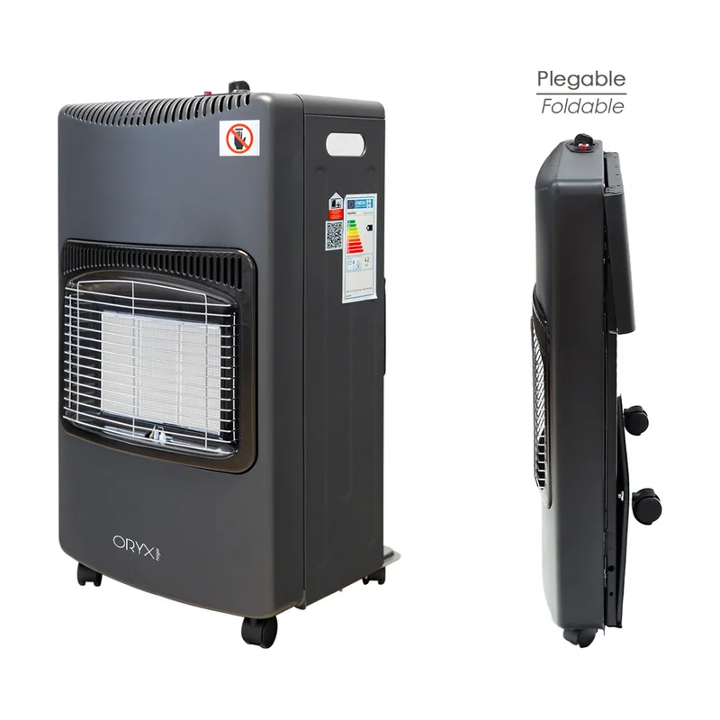 Estufa gas infrarroja ceramica 4,5 kw. plegable 3 potencias