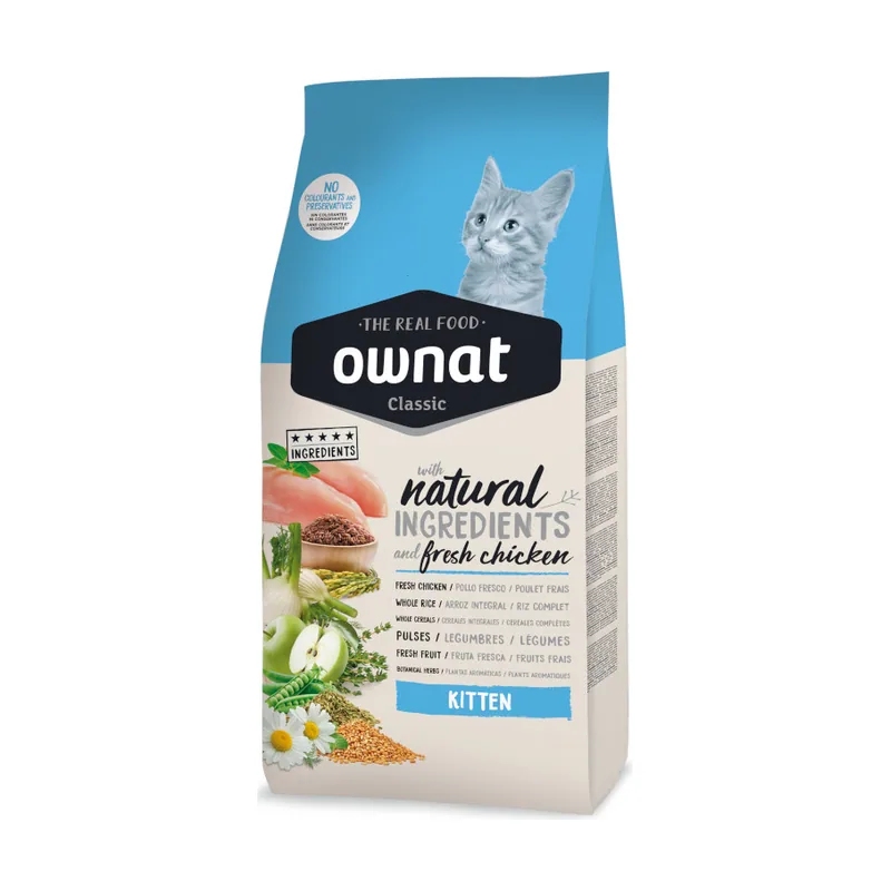 Ownat 4 kg Classic Pienso para gatitos