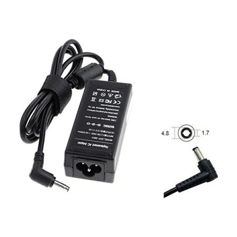 Cargador para portátil asus 36w 12v 3a 4,8 mm x 1,7 mm