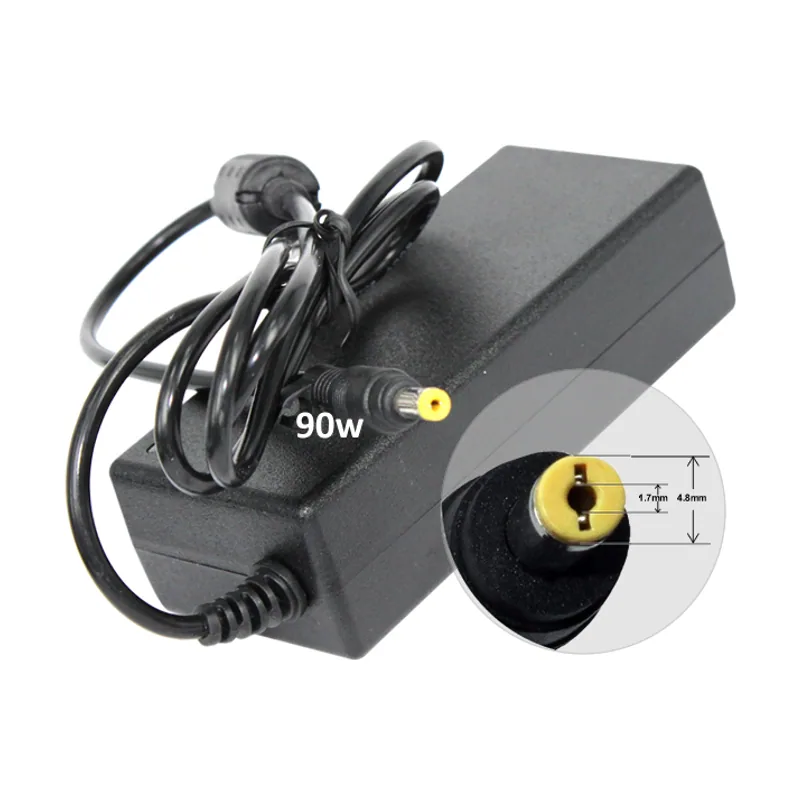 Cargador compatible para portátil hp 90w 18.5v 4.9a 4,8x1.7 mm dayma