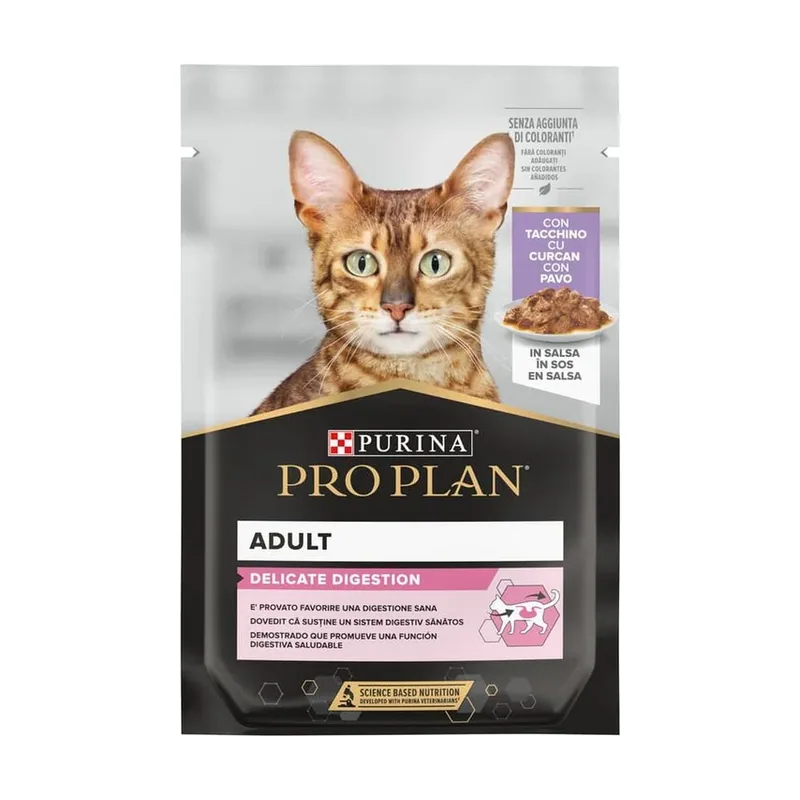 Pro Plan 85 g Delicate Digestion con Pavo en Salsa