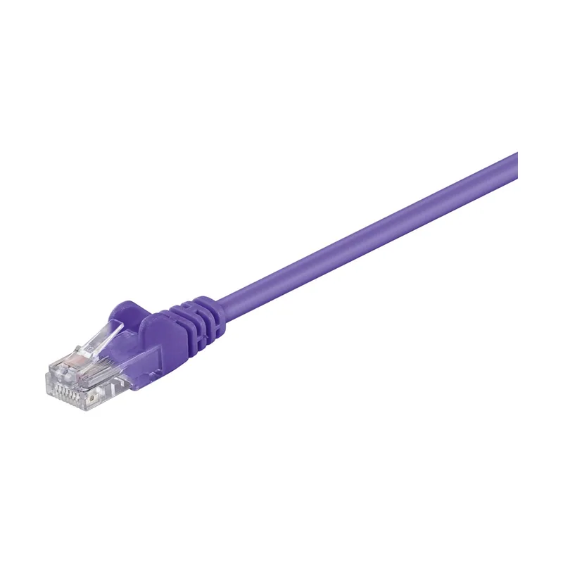 1.5m 2xRJ-45 Cable de red Violeta 1,5 m Cat5