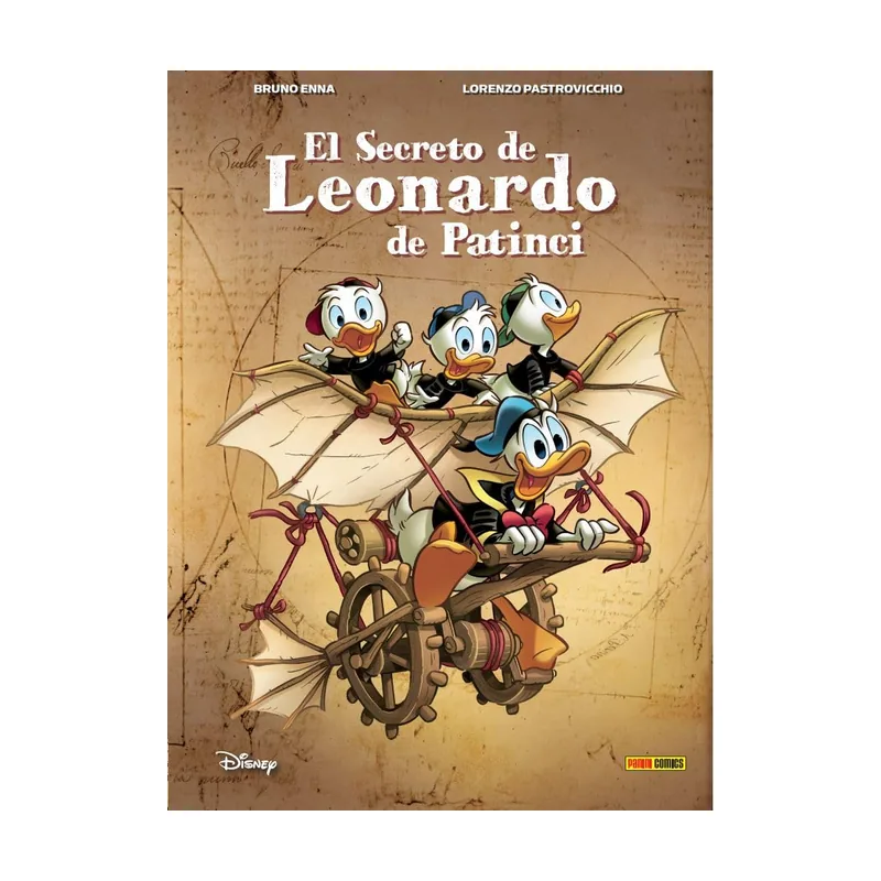 Disney limited el secreto de leonardo de patinci