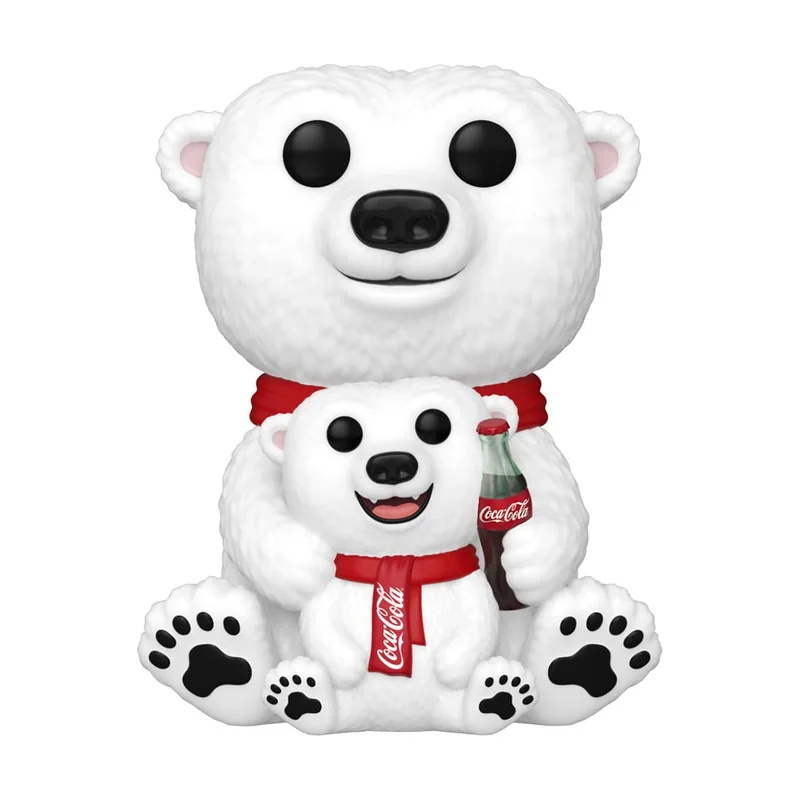 Pop! & Buddy Coca Cola Polar Bear-Cola