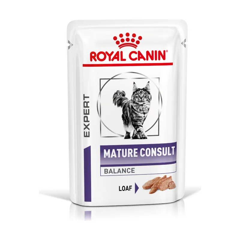 Royal Canin 12 sobres x 85 g Mature Consult Balance Paté sobre