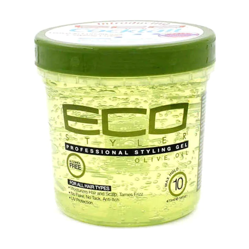 Profesional styling gel de aceite de oliva sin alcohol 50% más para todo tipo de cabello Max hold 710 ml