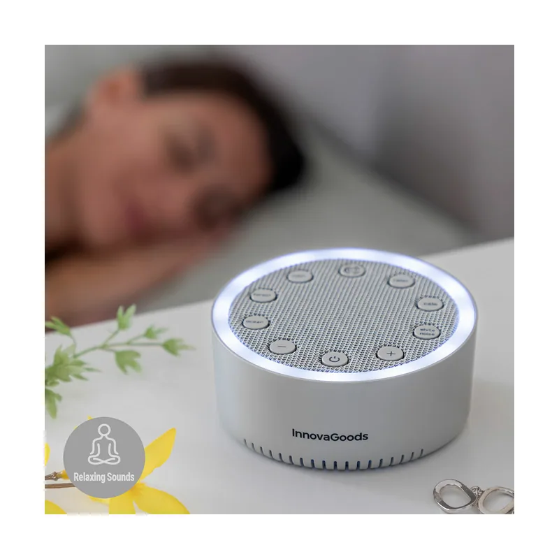 Máquina de Relajación con Luz y Sonido para Dormir