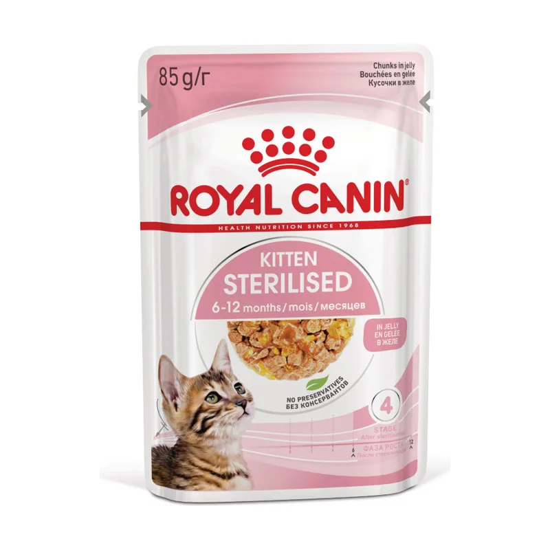 Royal Canin 85 g Kitten Sterilised gelatina