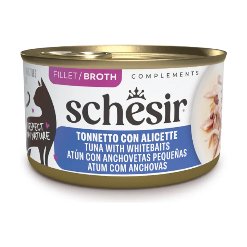 Schesir 70 g Lata Atún con Anchoas Filete