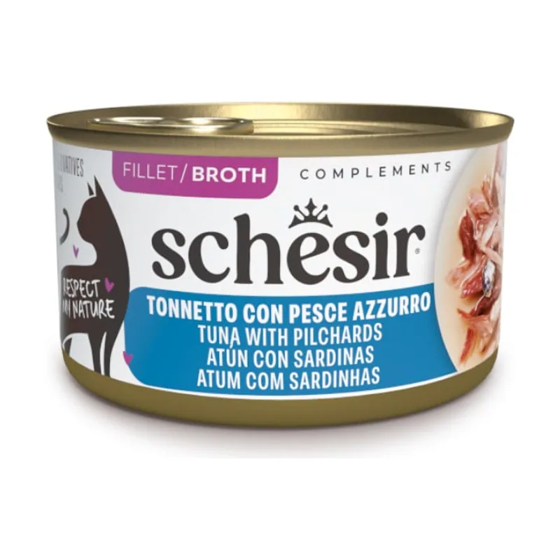 Schesir 70 g Lata Atún con Sardinas Filete