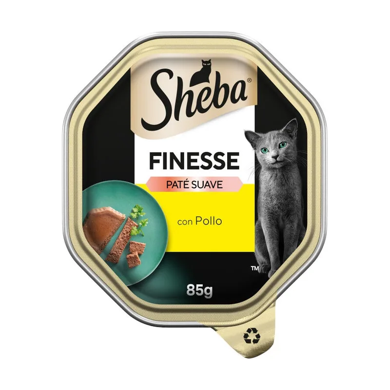 Sheba 85 g Finesse Pollo en Paté tarrina