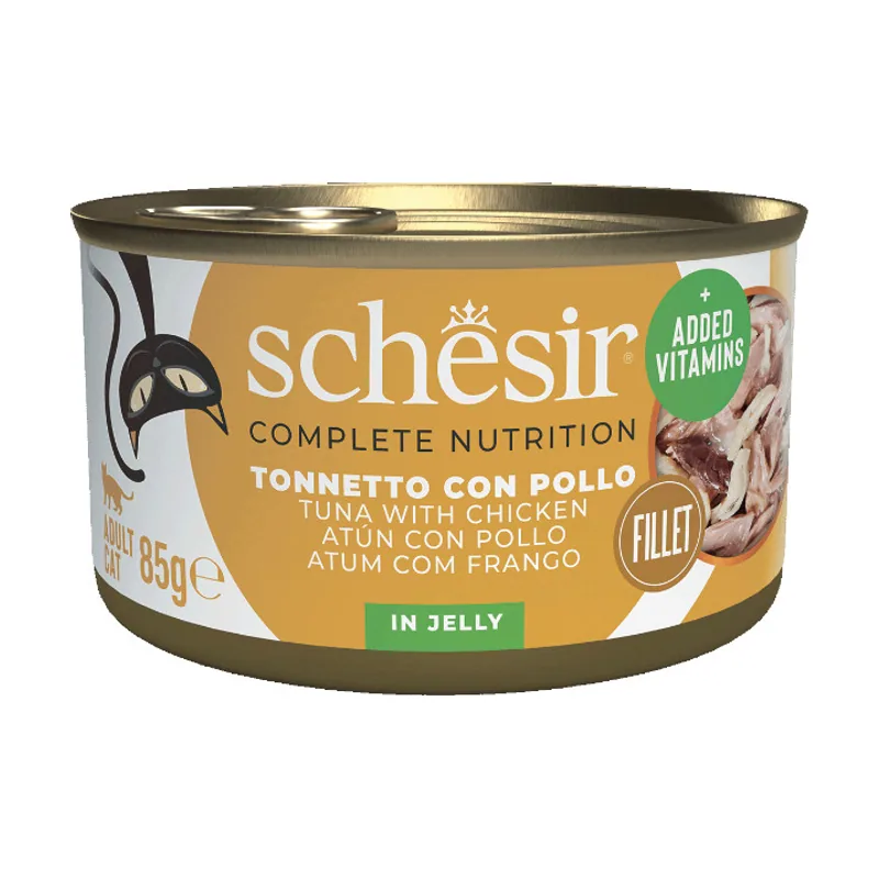 Schesir 85 g Adult Atún con pollo lata