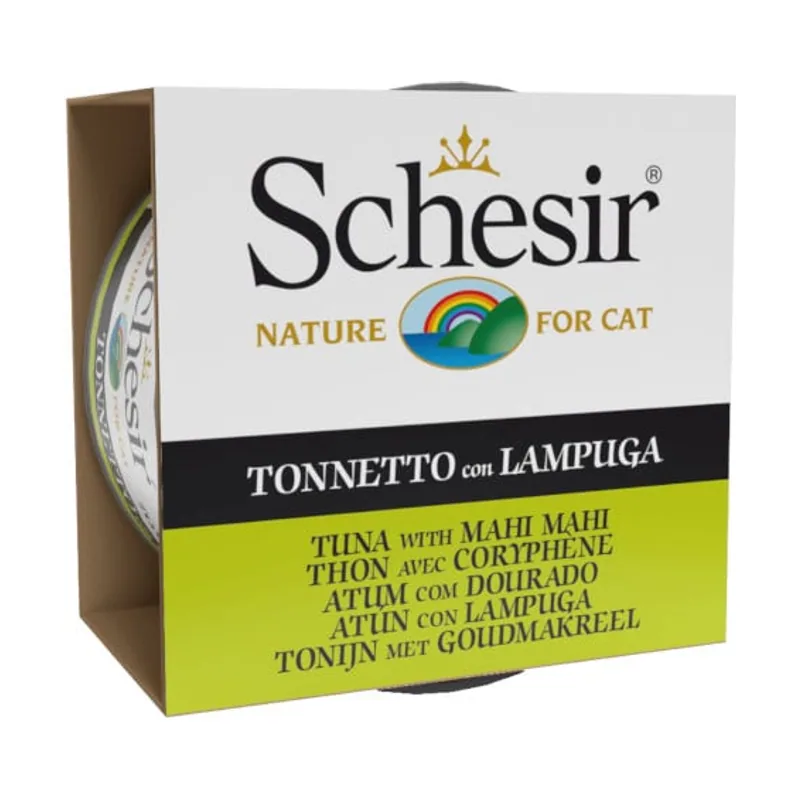 Schesir 85 g Adult Atún con Lampuga lata