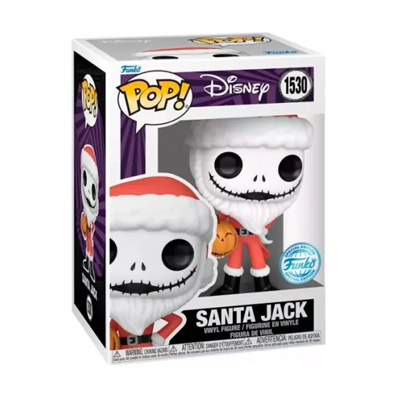 The Nightmare Before Christmas Pop! Figura de vinilo de Papá Noel Jack de Disney